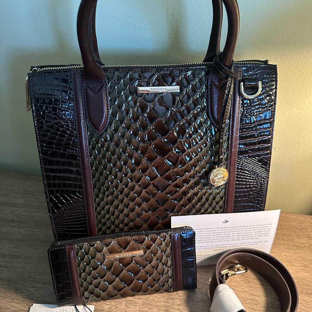 Brahmin Caroline Hunter Amaya and Ady Wallet